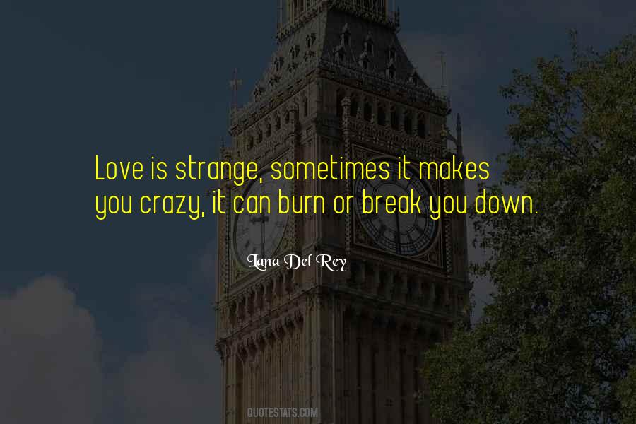 Quotes About Love Makes You Do Crazy Things #121567