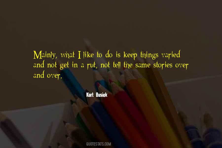 In A Rut Quotes #1115683