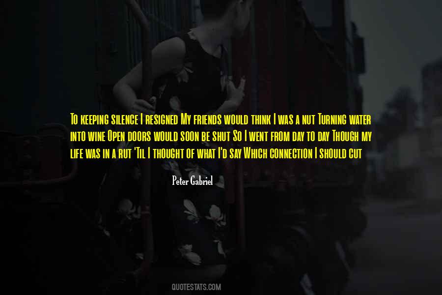 In A Rut Quotes #1600543