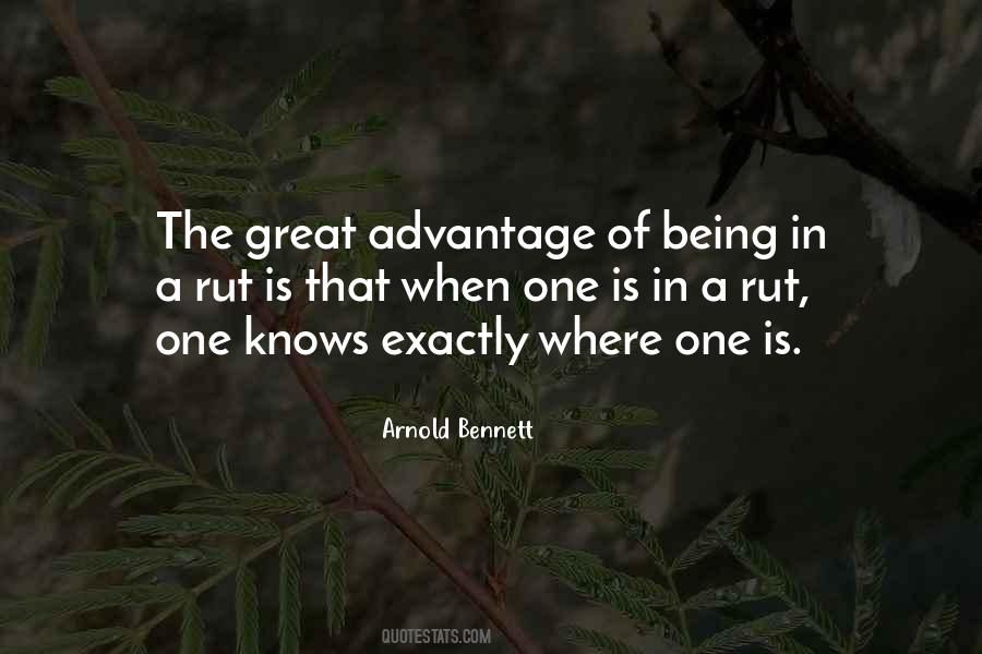 In A Rut Quotes #1869958