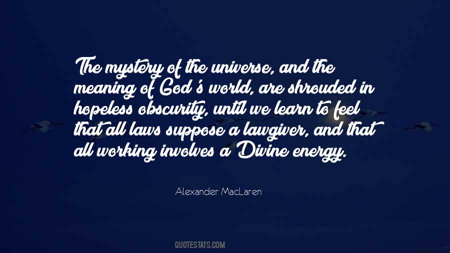 God S Universe Quotes #904766