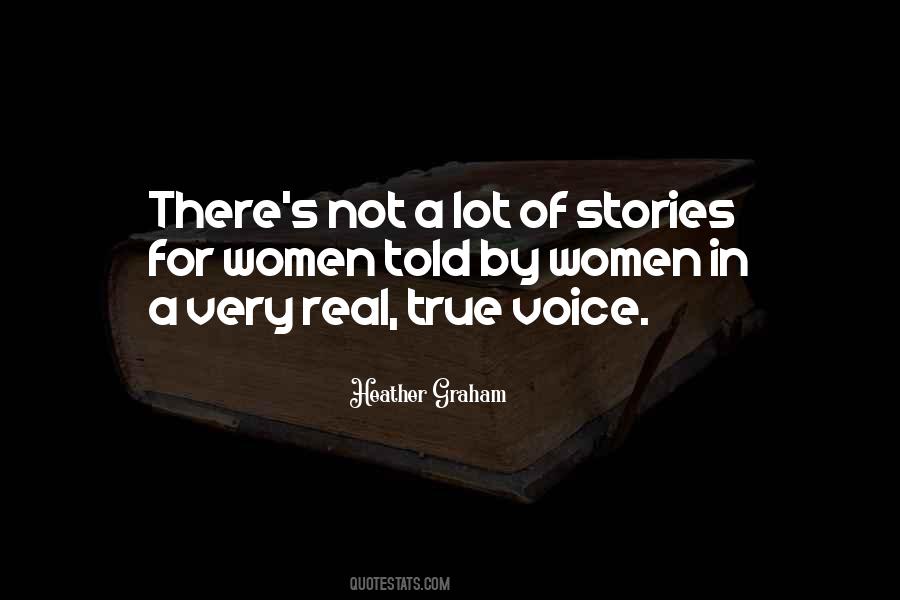 Women S Stories Quotes #150419