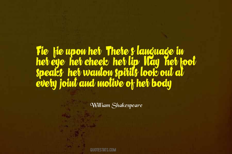 Beauty In Language Quotes #1679697