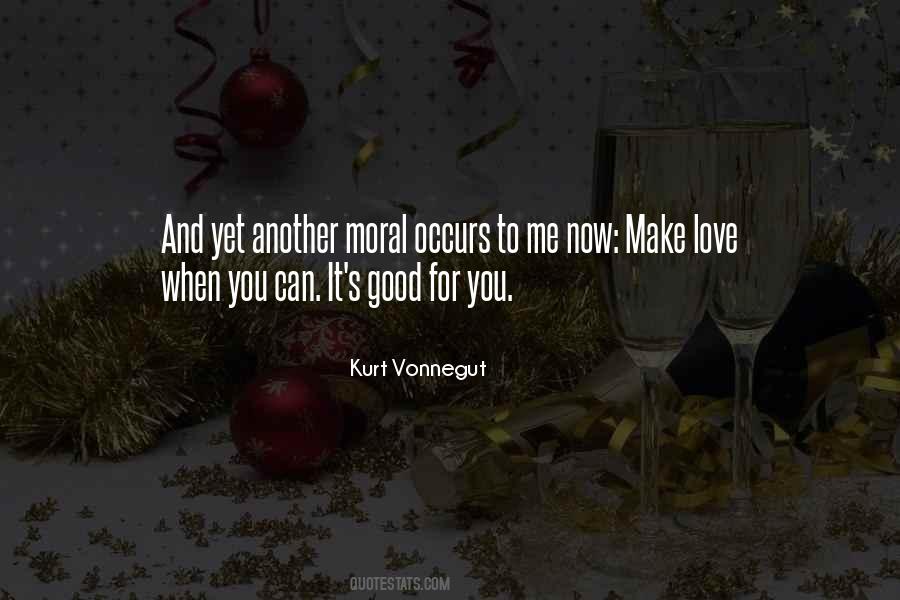 Quotes About Love Vonnegut #836367