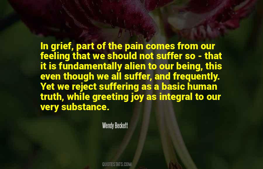 Quotes About Not Feeling Pain #1639940