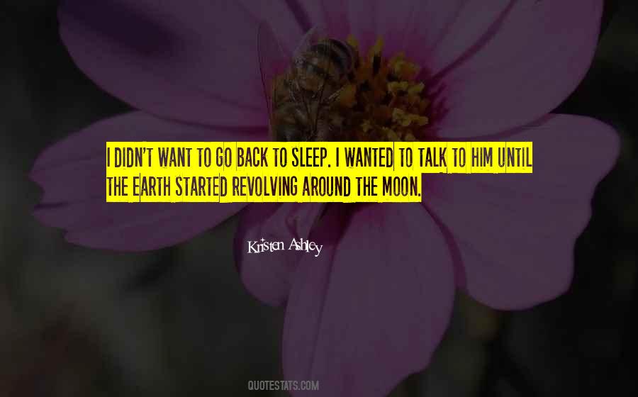 Quotes About Going Back To Sleep #269043