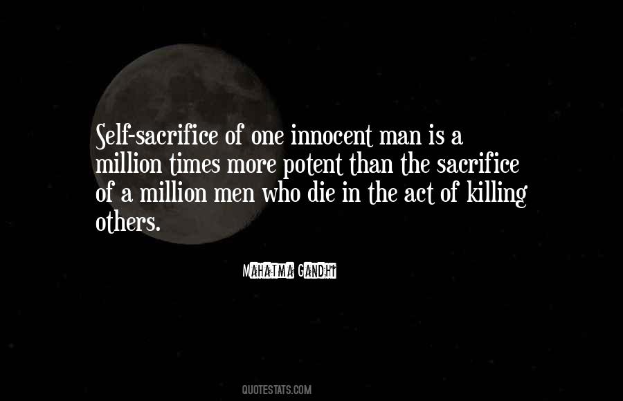 Quotes About Self Sacrifice #1462463