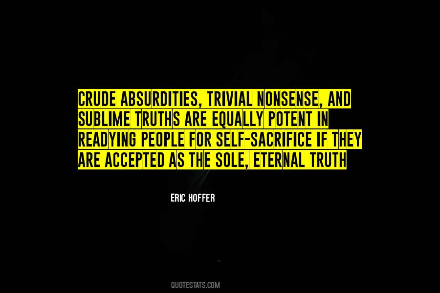 Quotes About Self Sacrifice #1553416