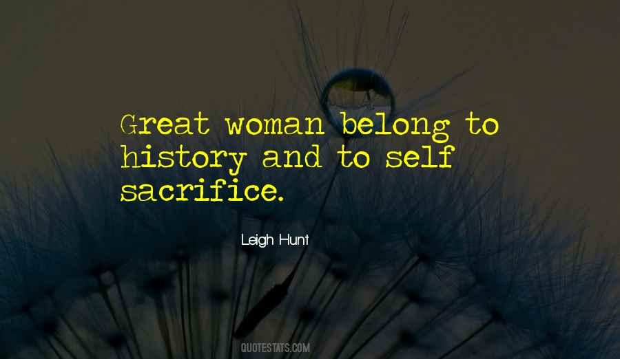 Quotes About Self Sacrifice #233944