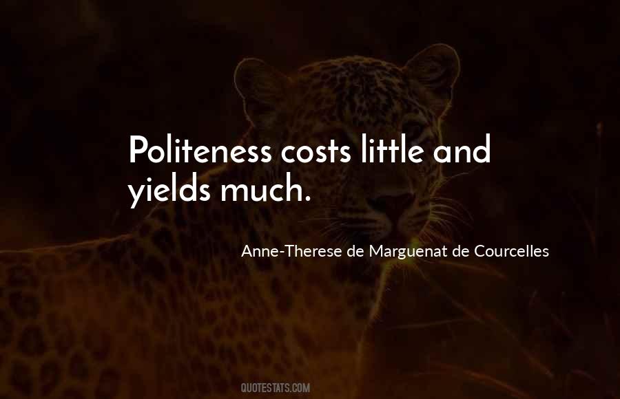 Quotes About Politeness #1705325