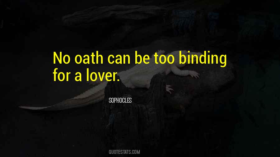 Quotes About Binding #1857669