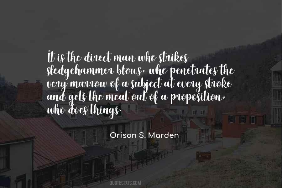 Quotes About Marrow #812261