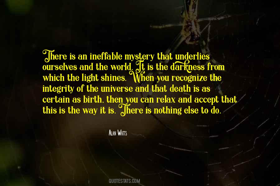 Darkness Of The World Quotes #229430
