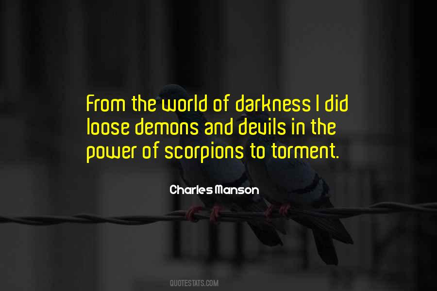Darkness Of The World Quotes #247084