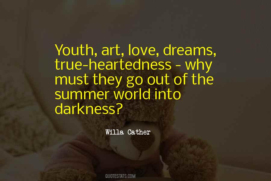 Darkness Of The World Quotes #43110