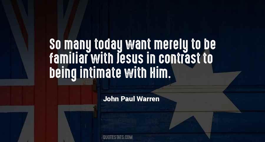 Gospel Pastor John Paul Warren Quotes #1008221