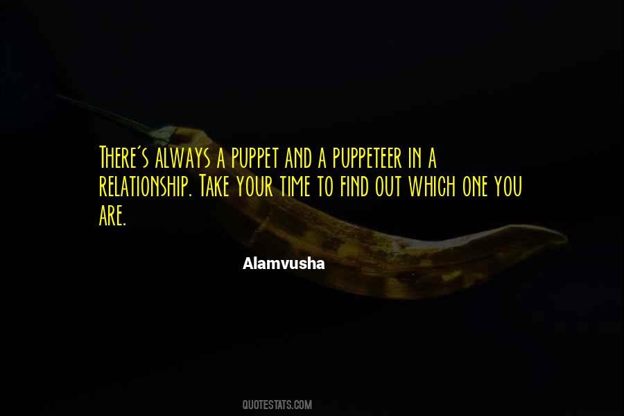 Quotes About Puppeteer #219698