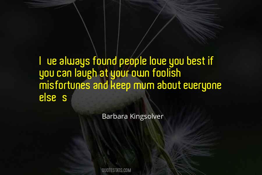 Love Foolish People Quotes #332152