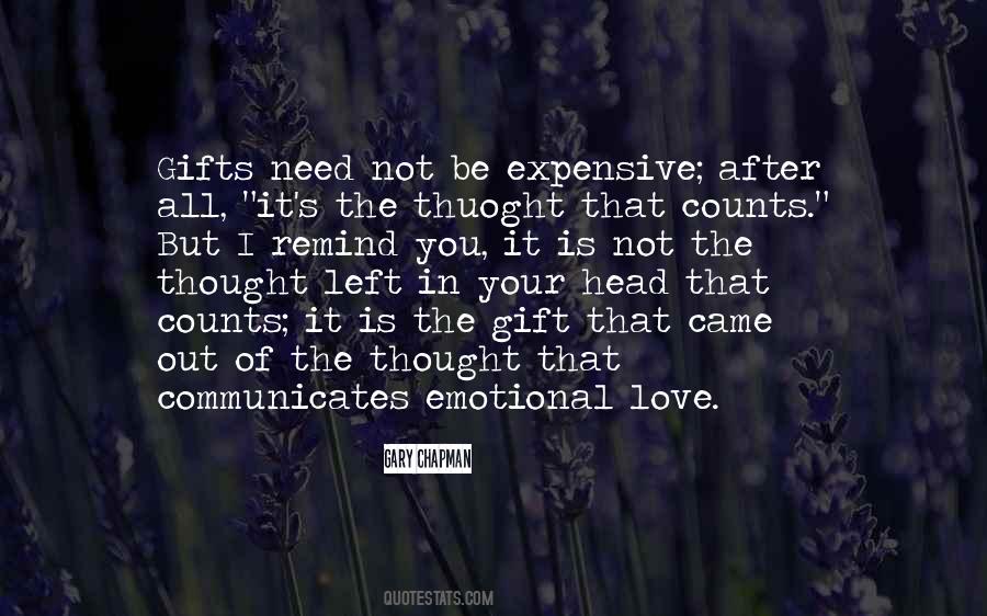 Quotes About Thought That Counts #1720139