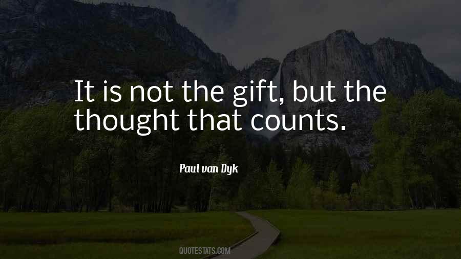 Quotes About Thought That Counts #1729237