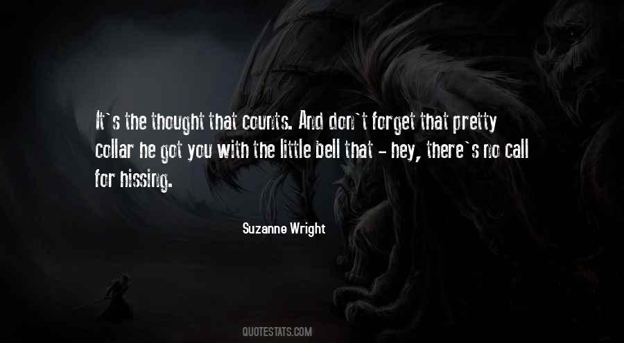 Quotes About Thought That Counts #205547