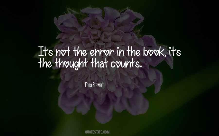 Quotes About Thought That Counts #323647