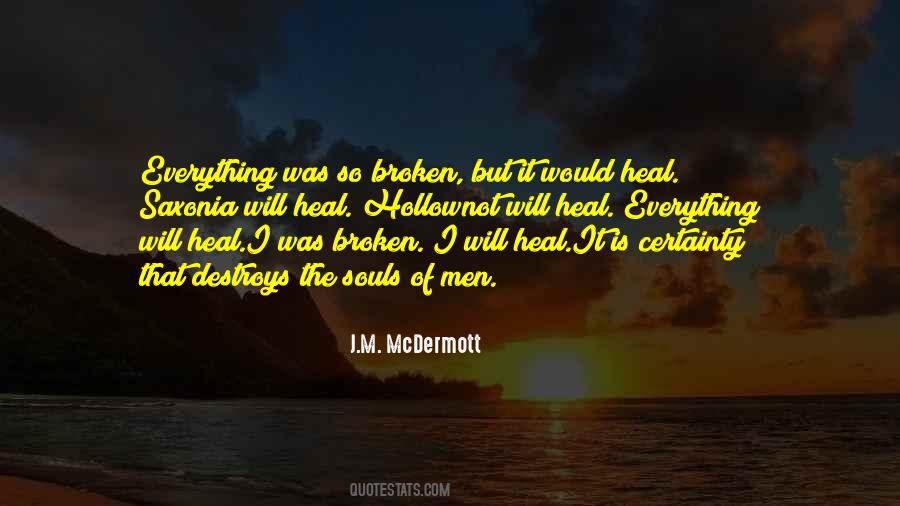 Quotes About Broken Souls #832912