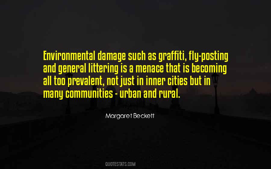 Quotes About Environmental Damage #1120858