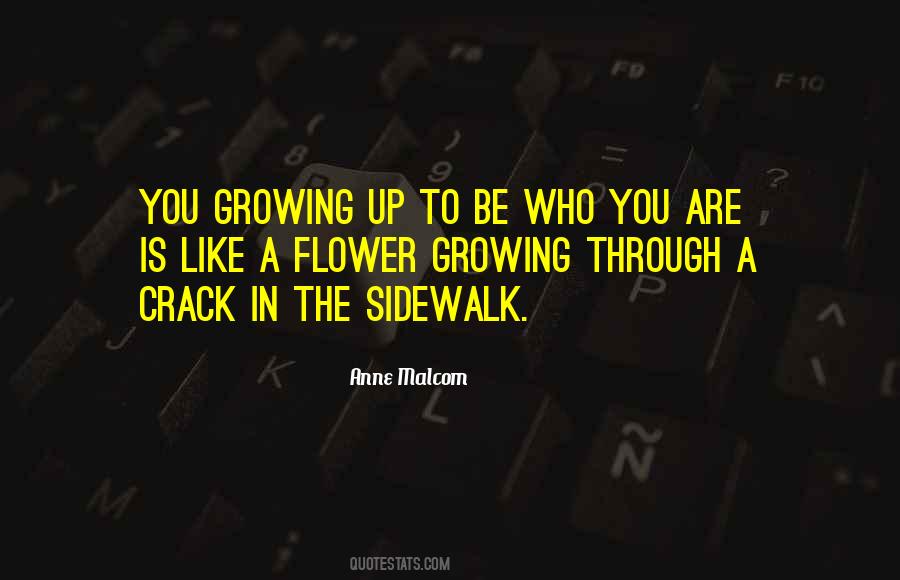 Be Like A Flower Quotes #1285913
