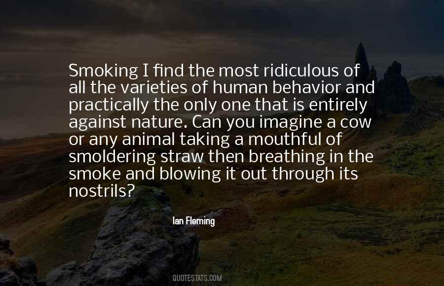 Quotes About Blowing Smoke #979376
