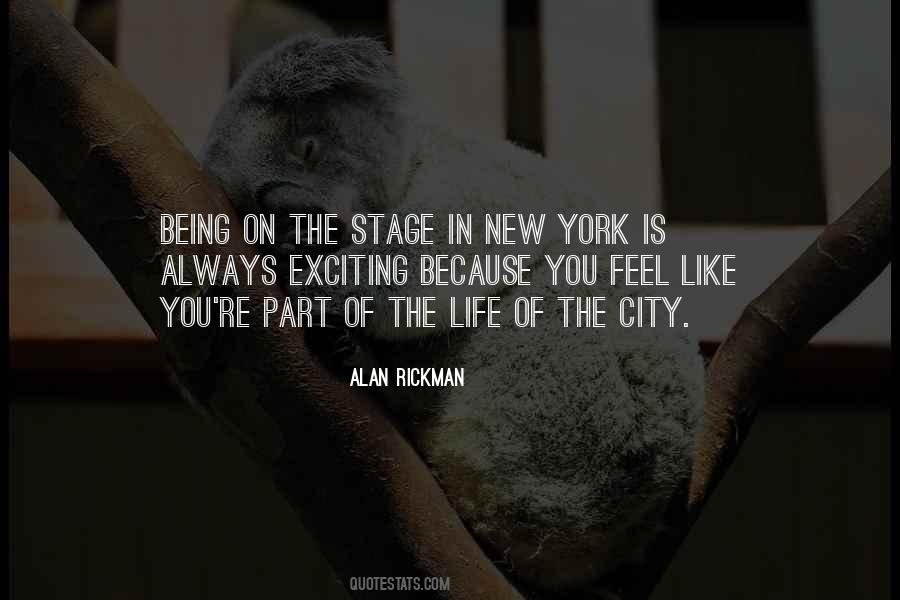 Quotes About Life In New York City #1391680