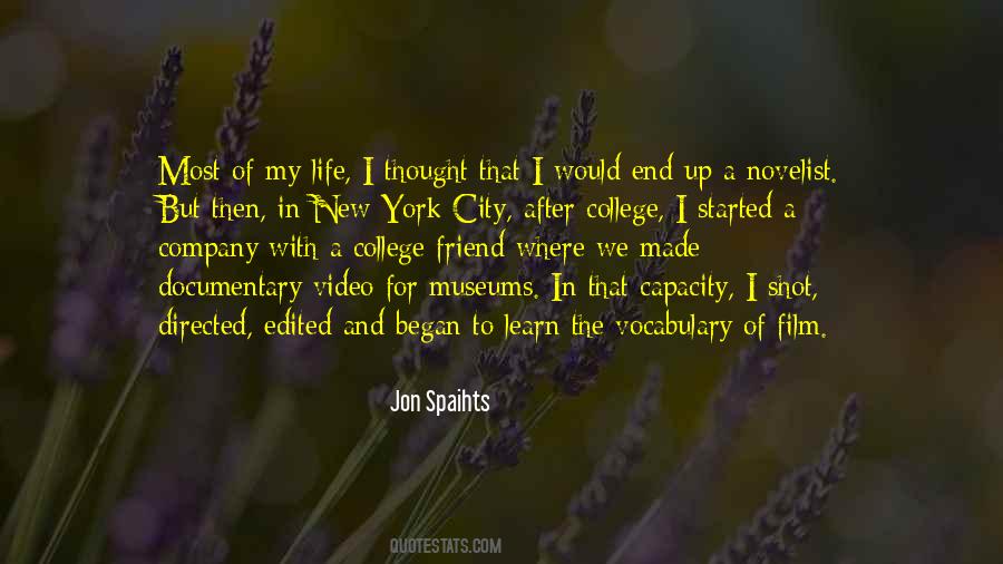 Quotes About Life In New York City #1438075