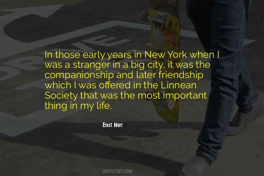 Quotes About Life In New York City #401803