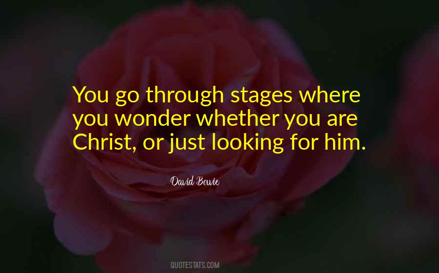 Quotes About Stages #1238840
