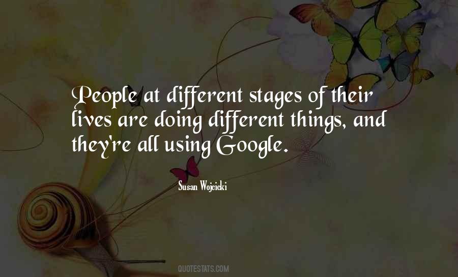 Quotes About Stages #1367593