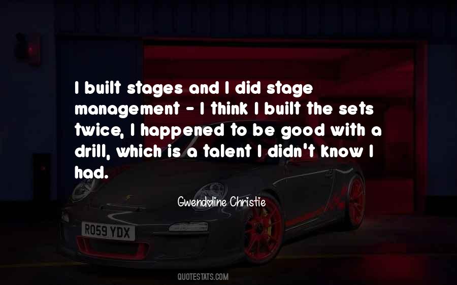 Quotes About Stages #261651