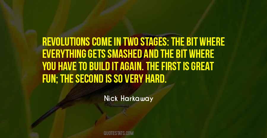 Quotes About Stages #99178