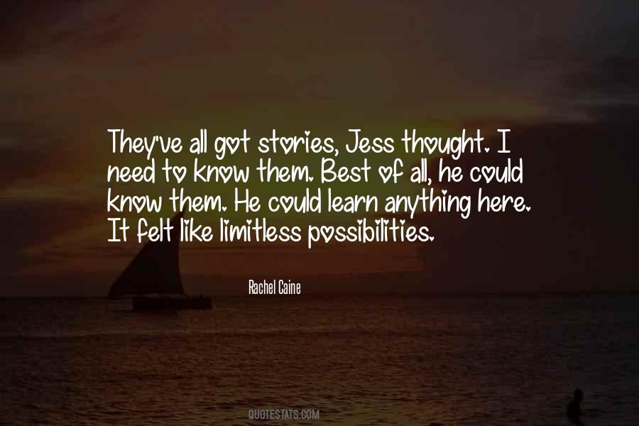 Quotes About Possibilities #1610683