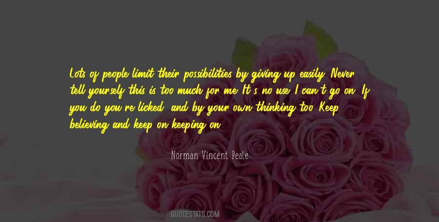 Quotes About Possibilities #1612428