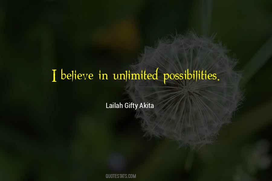 Quotes About Possibilities #1648240