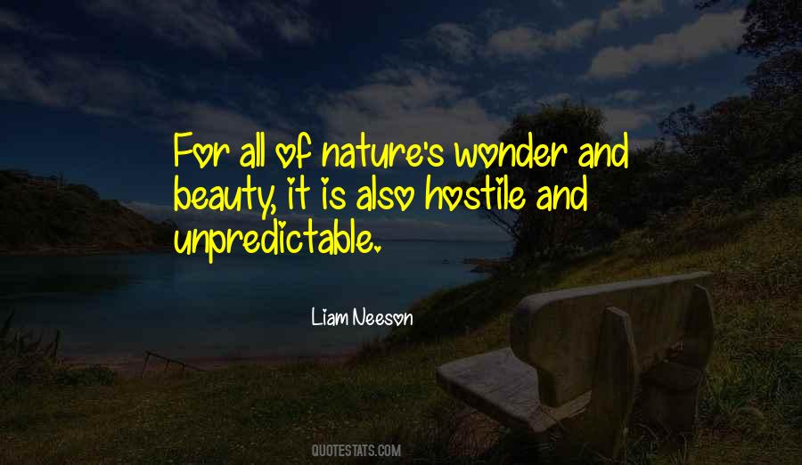 Quotes About Wonder Of Nature #1098749