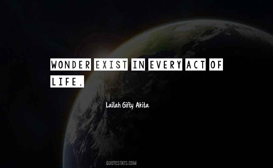 Quotes About Wonder Of Nature #1292504