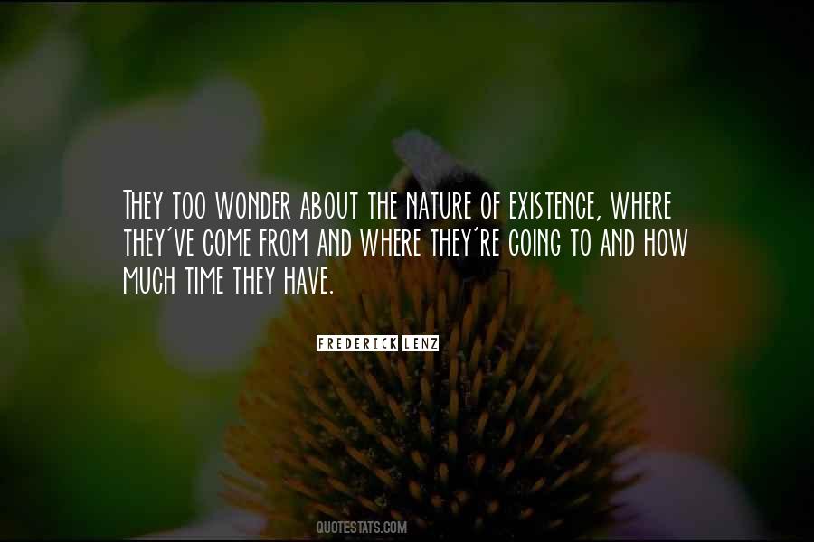 Quotes About Wonder Of Nature #602360