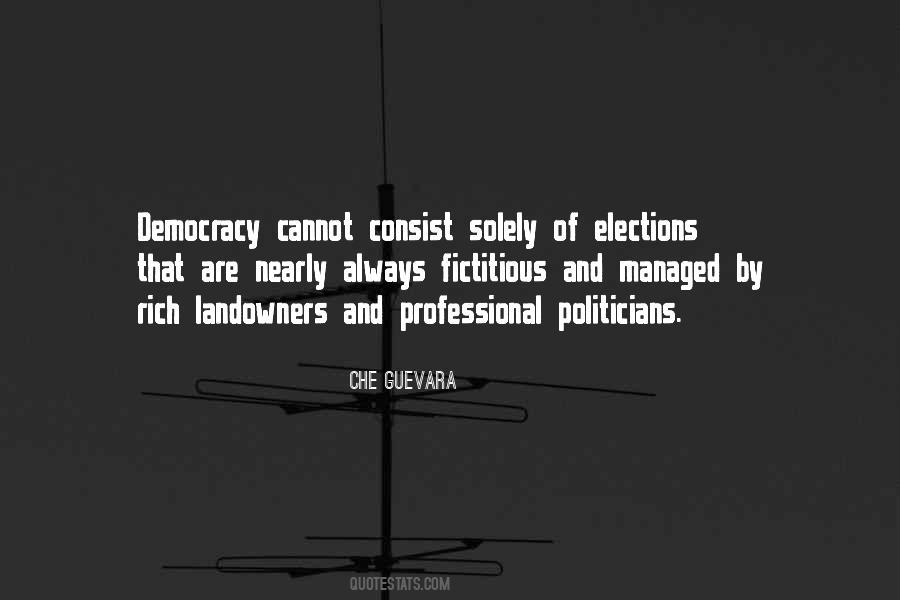 Quotes About Rich Politicians #203217