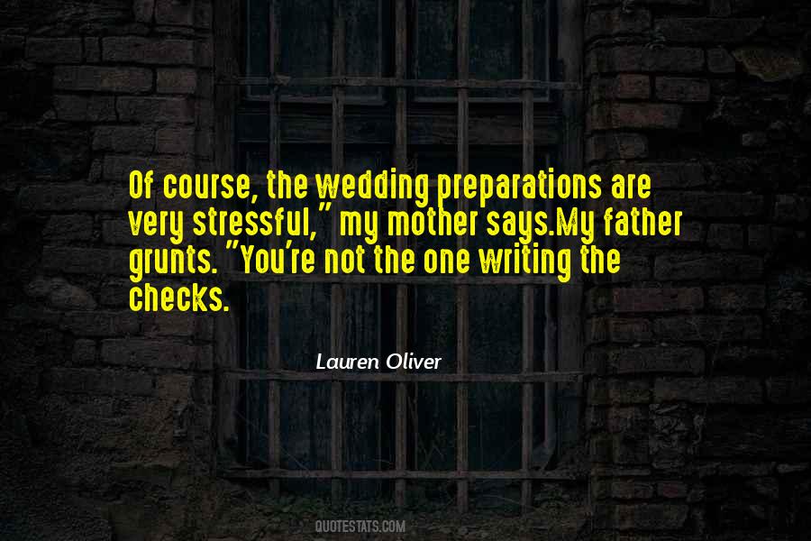 Quotes About Preparations #1087746