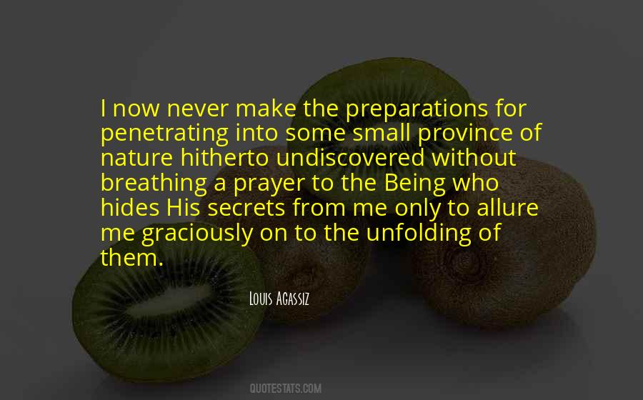 Quotes About Preparations #83196