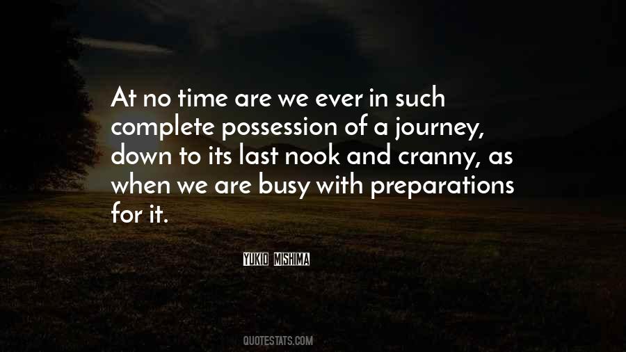 Quotes About Preparations #90425