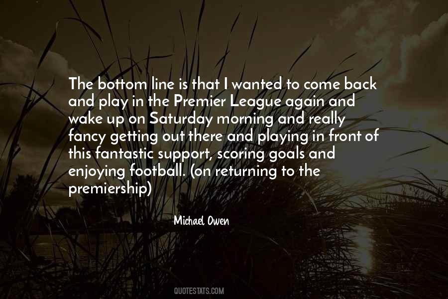 Quotes About Premier League #1449974