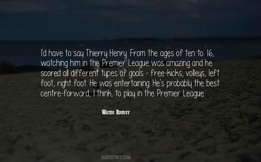 Quotes About Premier League #1837040