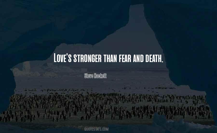 Quotes About Love Stronger Than Death #1337219